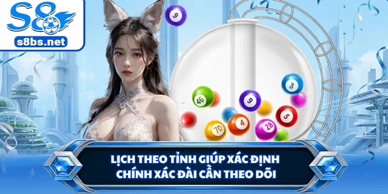 Xổ Số Miền Nam - Săn Số Đẹp Chờ Khoảnh Khắc Trúng Lớn 1 Lịch theo tỉnh giúp xác định chính xác đài cần theo dõi